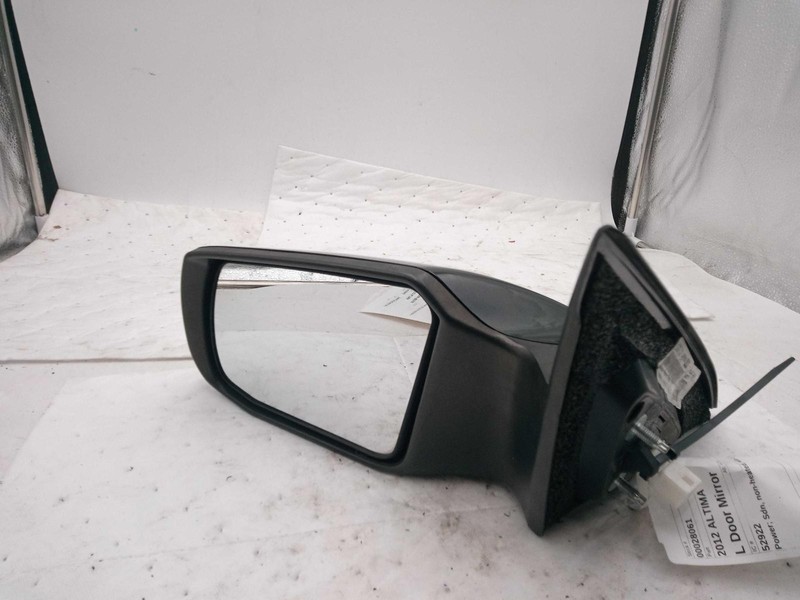2012 Nissan Altima Left Door Mirror Assembly Black OEM 116605 130k Miles