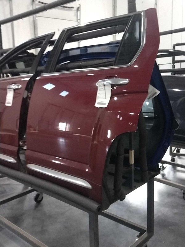 2016 GMC Terrain Left Rear Door Maroon 124K Miles OEM Replacement Part