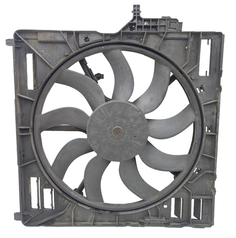 07-14 BMW E70 X6 X5 xDrive50i Engine Radiator Cooling Fan Motor Assembly OEM