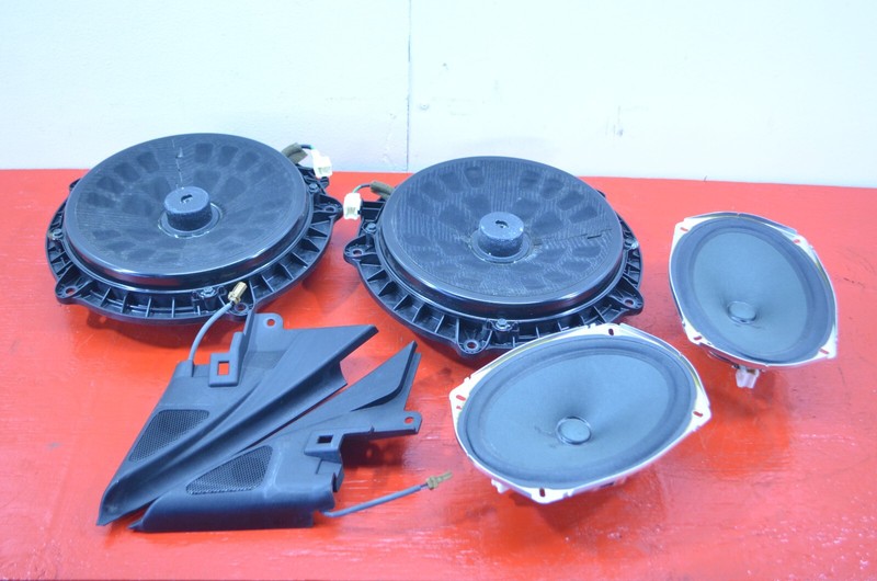 07-13 INFINITI G35 G37 CONV INTERIOR SPEAKER SET OF 6 ITEMS OEM