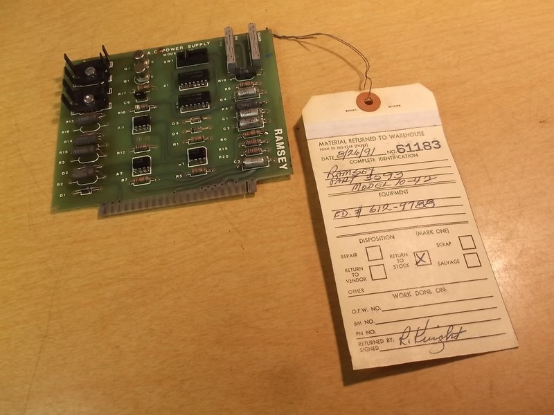 Ramsey 0-42 Vintage Control Board, Refurbished Part: 3593 *FREE SHIPPING*