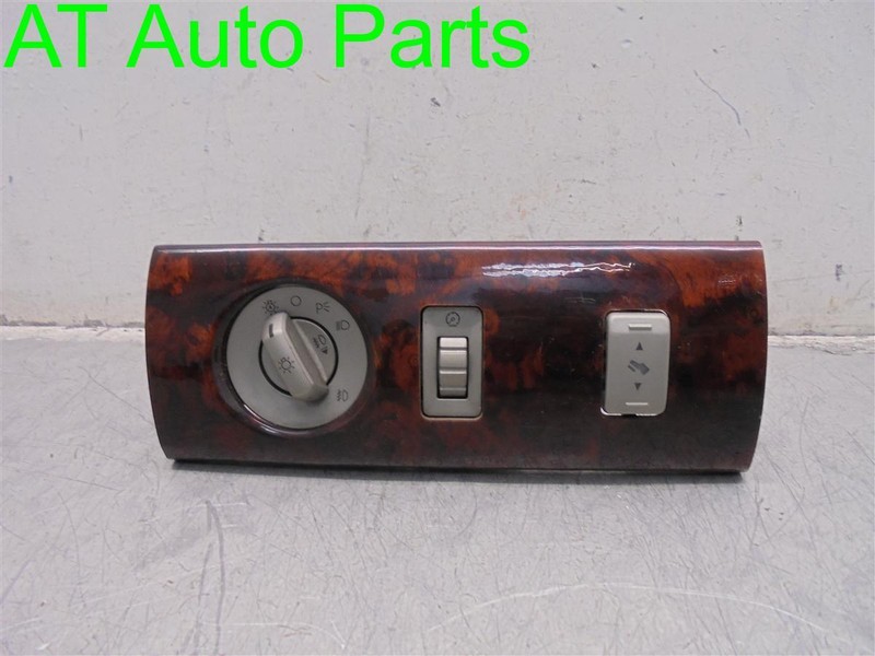 03 04 05 06 LINCOLN NAVIGATOR HEADLAMP DIMMER SWITCH WOOD GRAIN OEM 2L7T-11691
