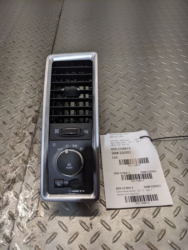 2013 - 2023 DODGE RAM 1500 Dash Headlight Switch w Air Vent OEM1159613
