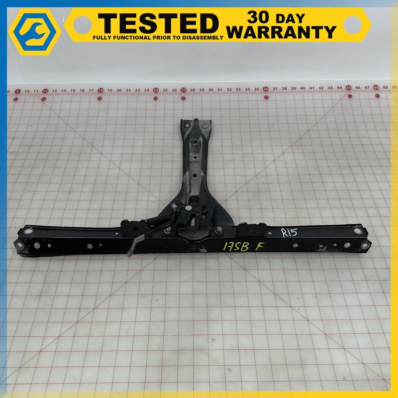 17 Subaru WRX RADIATOR SUPPORT REINFORCEMENT TIE BAR W/ HOOD LOCK SET OEM
