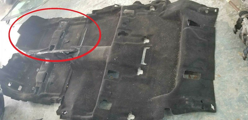 1PC Right Front Floor Liner Carpet DE9Z-7413000-AB 2013 Lincoln MKT 2014-2019