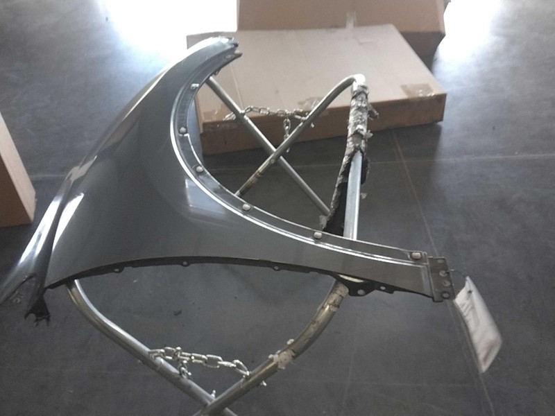2015 Nissan Murano Right Fender Grey Used SCUFFS OEM Part 409756