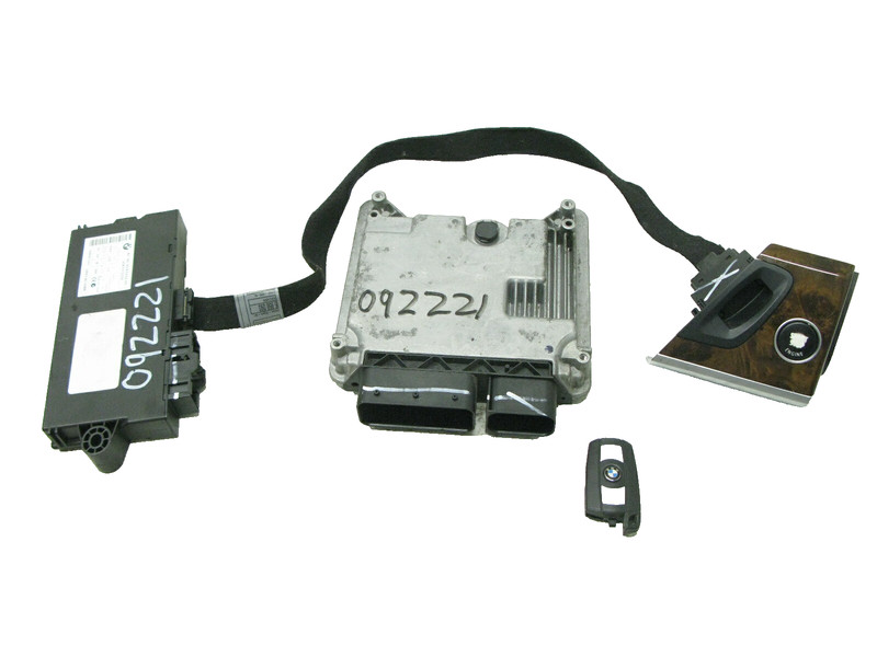 07-10 BMW X5 4.8L N62N V8 ENGINE CONTROL MODULE KEY COMPUTER IGNITION CAS 092221