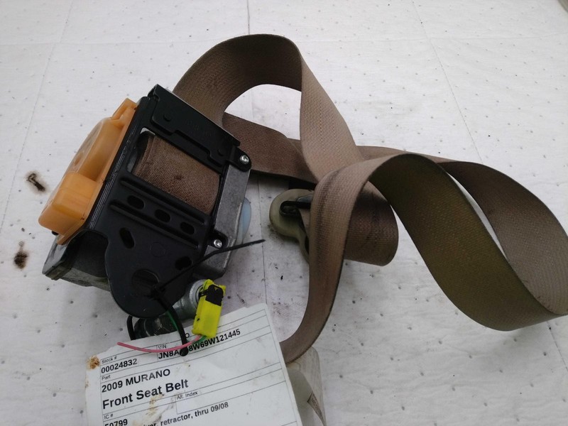 2009 Nissan Murano Blue Driver Seat Belt OEM 868851AA1A 140k Miles