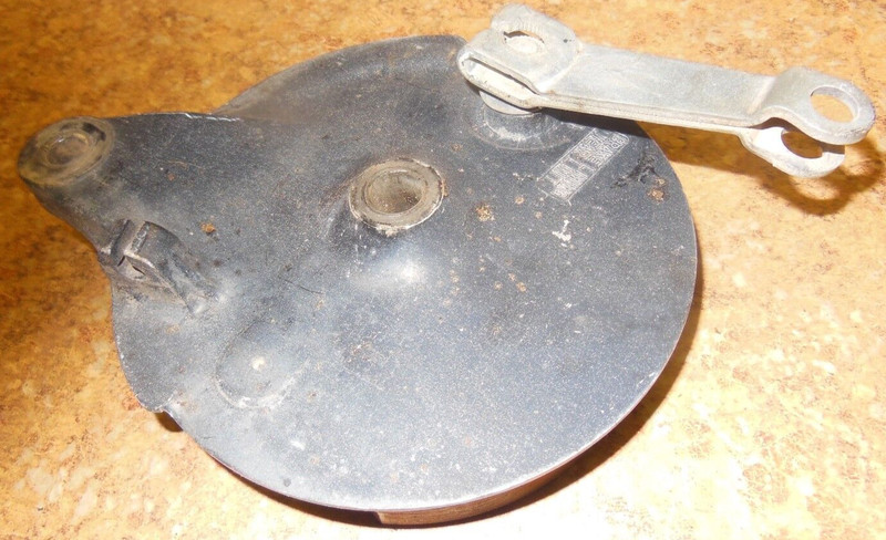 1980 Suzuki TS250 TS 250 Enduro Rear Back Drum Brake Cover Plate Shoes Pads 80