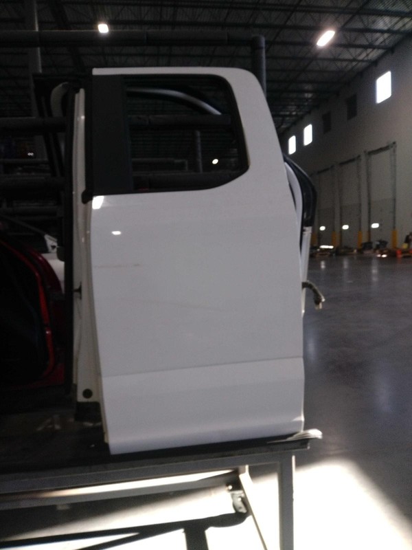 2016 Ford F150 Left Door White OEM Used Good Condition Light Scratches