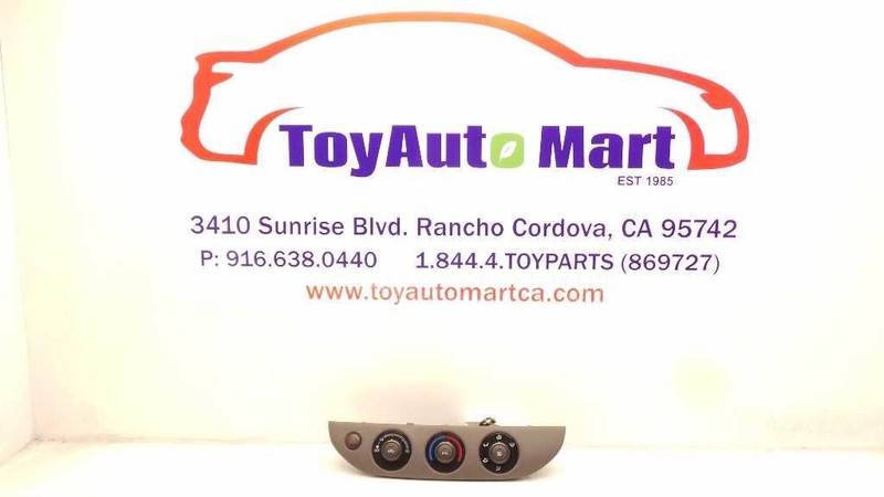 Temperature Control Manual Rotary Control Knobs Le Fits 02-06 CAMRY 78066