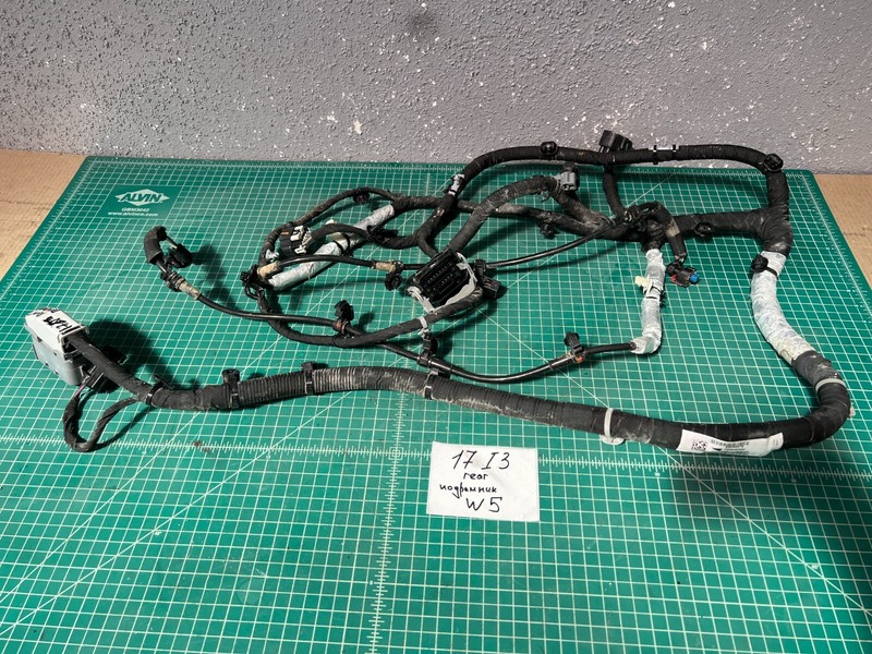 2017 BMW i3 REAR SUBFRAME CHASSIS WIRE WIRING HARNESS OEM