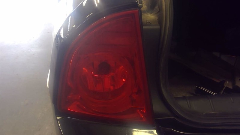 Driver Tail Light Quarter Panel Mounted Red Lens Fits 08-12 MALIBU 3565057
