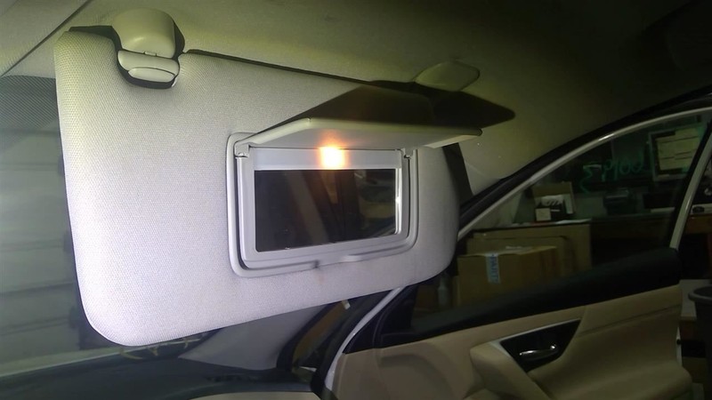 Passenger Sun Visor Sedan Illumination Fits 13-18 ALTIMA 1790689