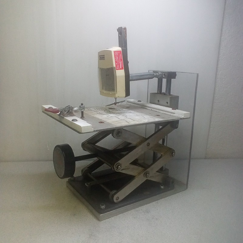 Precision Scientific Big Jack Table Platform Scissor Lift Lab Jack w/ T50G-TC