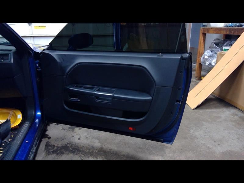 2012 CHALLENGER Passenger Right Front Door Trim Panel Black 1297996