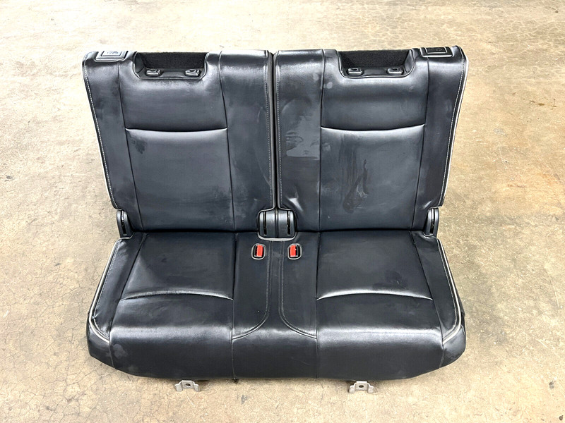 ⭐2014-2020 INFINITI QX60 REAR 3RD ROW SEAT CUSHION BLACK LEATHER OEM LOT2547