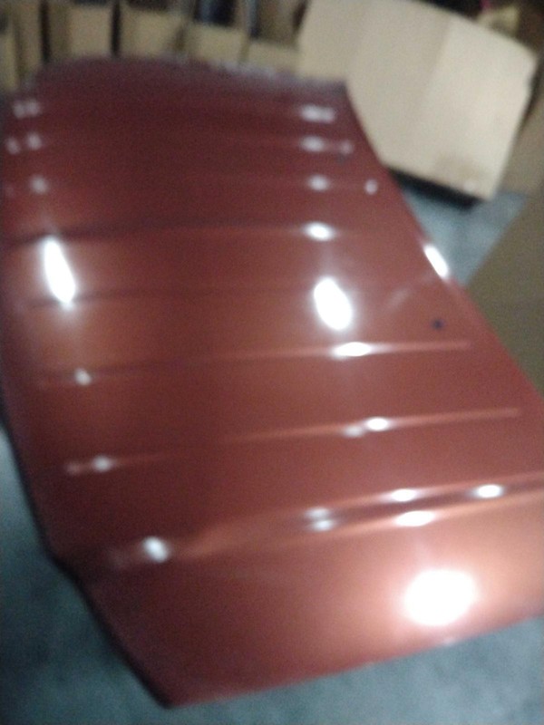 2007 Chrysler Aspen OEM Red Hood Panel 4DR SUV 55364539AA Used