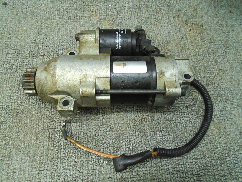 USED OEM STARTING MOTOR ASSY 6D0-81800-00-00 YAMAHA OUTBOARD 2004 300 HP HPDI