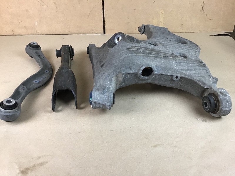 Land Range Rover HSE 2014 Rear Left Upper Lower Control Arm Set 3 PCS 14-17 :M