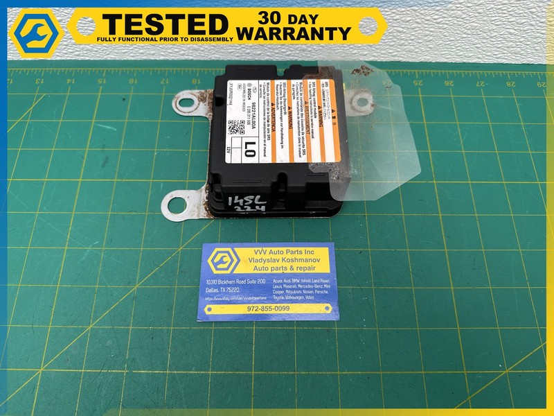15 Subaru Legacy Outback SRS CONTROL MODULE COMPUTER OEM