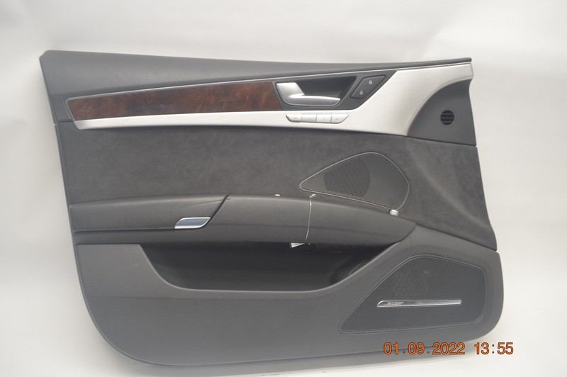 2011-2018 AUDI A8 FRONT LEFT DRIVER SIDE INTERIOR DOOR PANEL COVER OEM