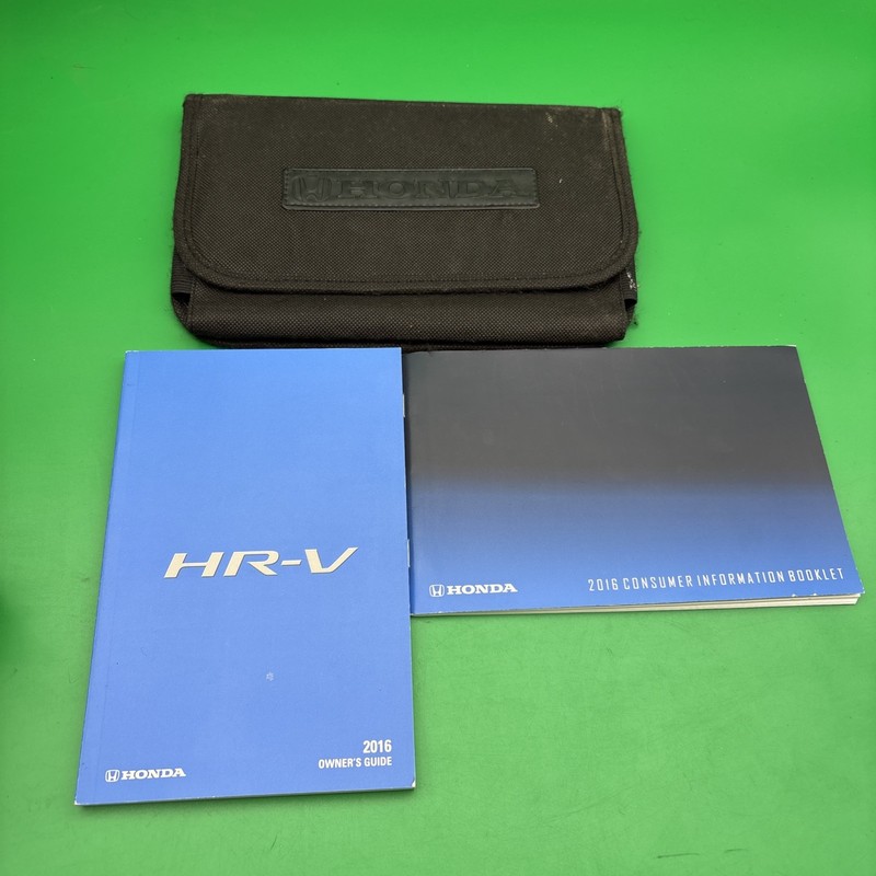 2016 Honda HR-V Owners Manual, Information Booklet with case included
