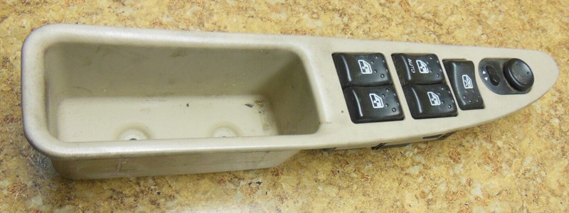 2003 Saturn Ion Left Front Door Window Switch Driver Side Power Window Tan LH 03