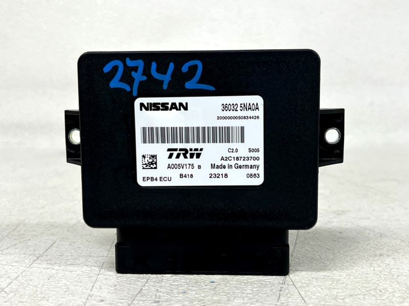 ⭐2019 INFINITI QX50 FWD PARKING BRAKE COMPUTER CONTROL MODULE UNIT OEM LOT2742