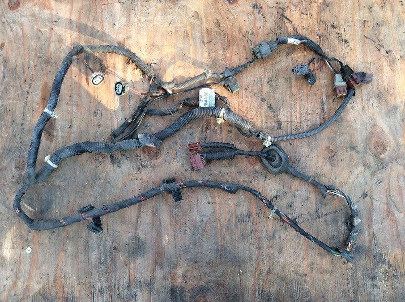 95 1995 Accord 4DR DX (only) Left Driver Side L Cabin Wire Harness Loom Used OEM