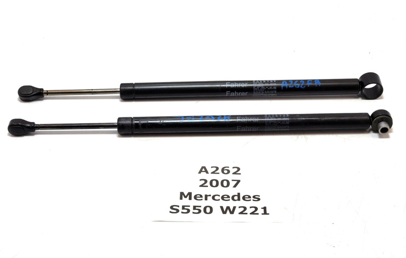✅ 07-13 OEM Mercedes W221 S550 Front Left Right Door Check Strap Shock Strut SET