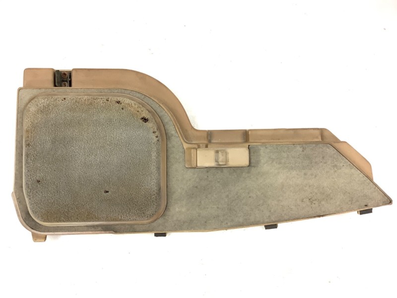 86-89 Accord 3Dr Grille Left Rear Speaker Cover Lid Tray Bracket Trim Beige OEM