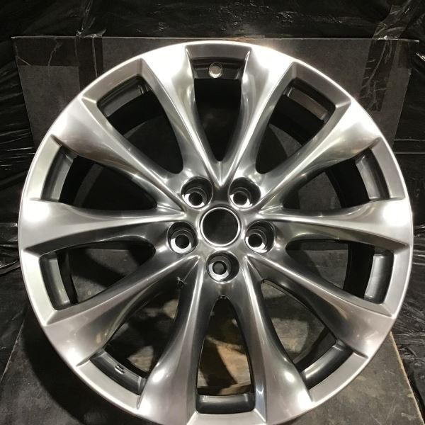 2014-2015 Mazda CX-9 64963 Wheel 20x7-1/2 10 Spoke Rim Hyper Silver 9965067500