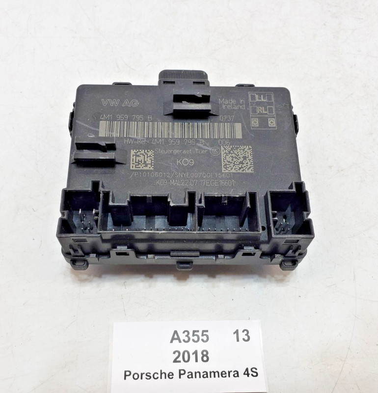 ✅ 17-23 OEM Porsche Panamera 4S 971 Rear Right Passenger Door Control Module
