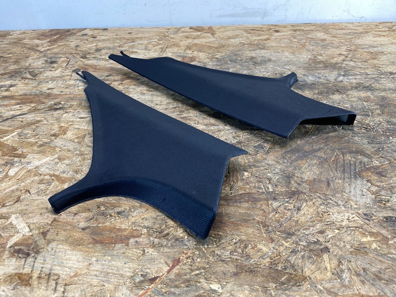 12-16 BMW F30 3 Series Rear L&R Upper C Pillar Trim Panel Cover Black Set OEM✅