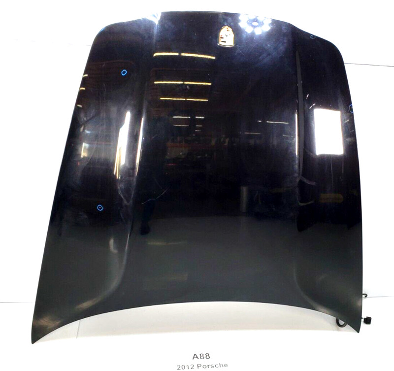 ✅ 2010-2016 OEM Porsche Panamera 970 Front Hood Panel Bonnet Cover Black NOTE*