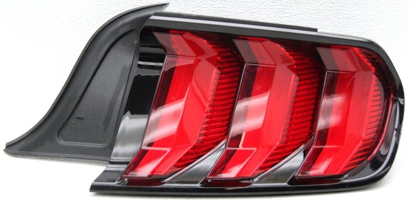 OEM Ford Mustang Right Passenger Side LED Tail Lamp JR3Z-13404-G, Lens Chip