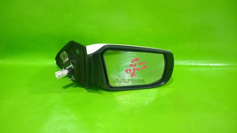 08-13 ALTIMA CPE PASSENGER RIGHT SIDE VIEW MIRRORTRI COAL WHITEOEM 4354-19