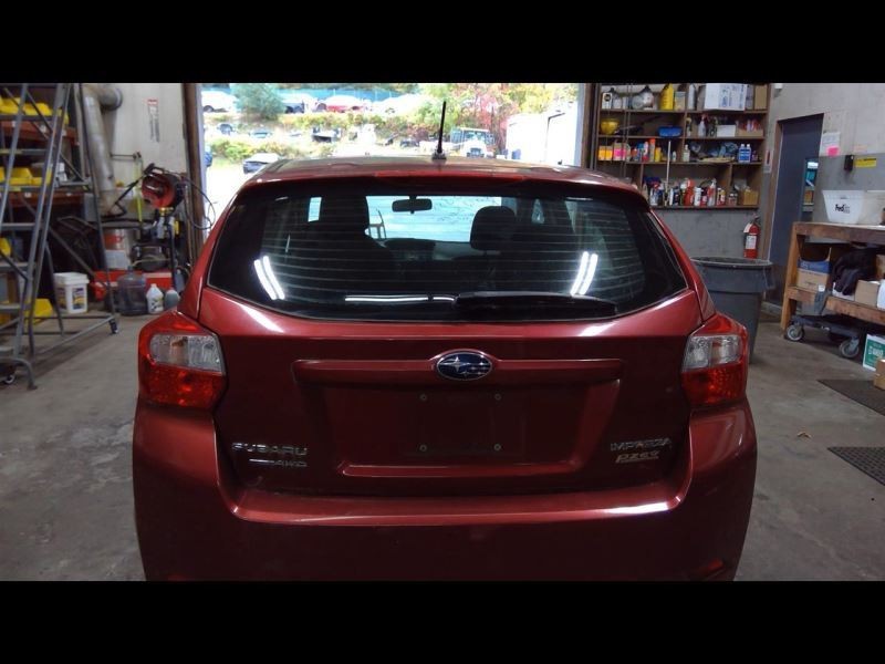 Hatch Tailgate Liftgate Red Without Camera Fits 12-14 IMPREZA 1463216