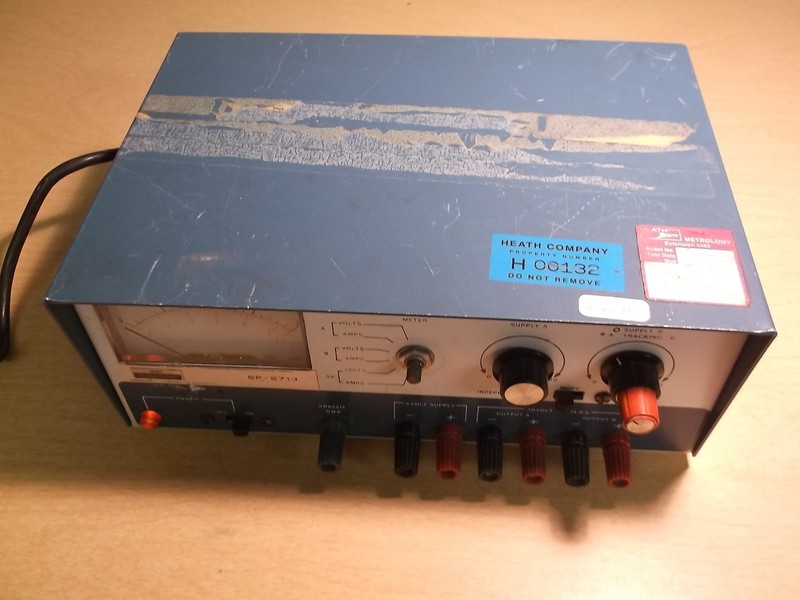 Heath Schlumberger Tri Power Supply SP-2718 H00132 E1A-416 *FREE SHIPPING*