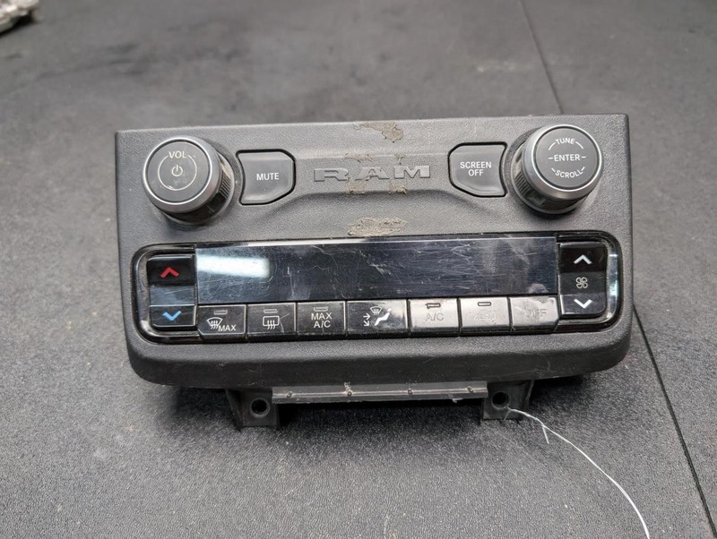 Radio + A/C Heater Control 2022 Dodge RAM ProMaster 2500 7DN09LXFAB 2023 2024 X