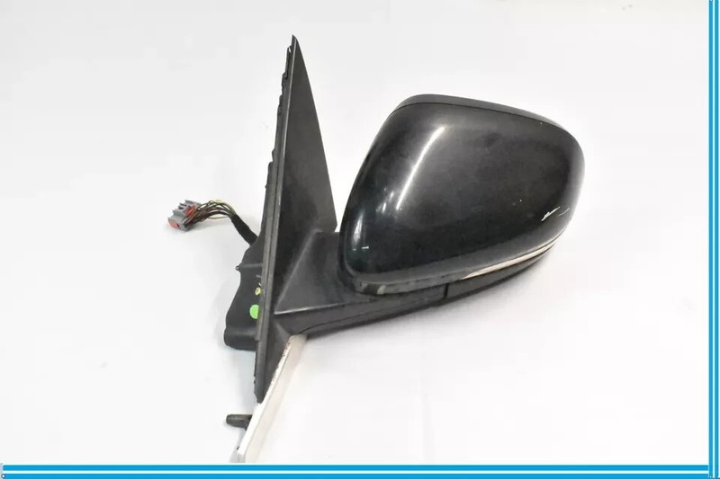 10-15 Jaguar XF Front Left Driver Side Rear View Door Mirror Black OEM