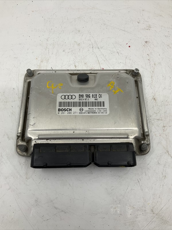 2003-04 AUDI TT 1.8 TURBO ECM ECU ENGINE CONTROL MODULE 8N0 906 018 CK