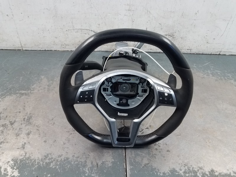 2014 Mercedes AMG E 63 S Leather Steering Wheel / Column / Key - * #9590 Q3