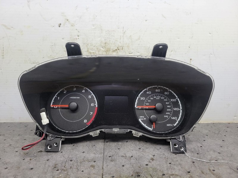 Speedometer Cluster MPH ID 85003FL01A Fits 17-19 IMPREZA 1774365
