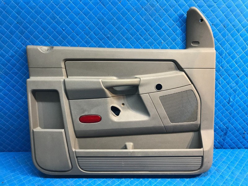 2007 RAM 1500 Front Left LH Driver Interior Door Trim Panel OEM Gray