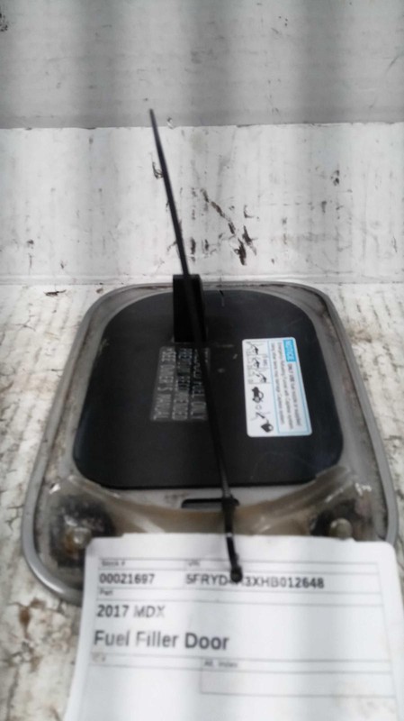 2017 Acura MDX Fuel Filler Door Silver Used OEM 6732142 113K Miles