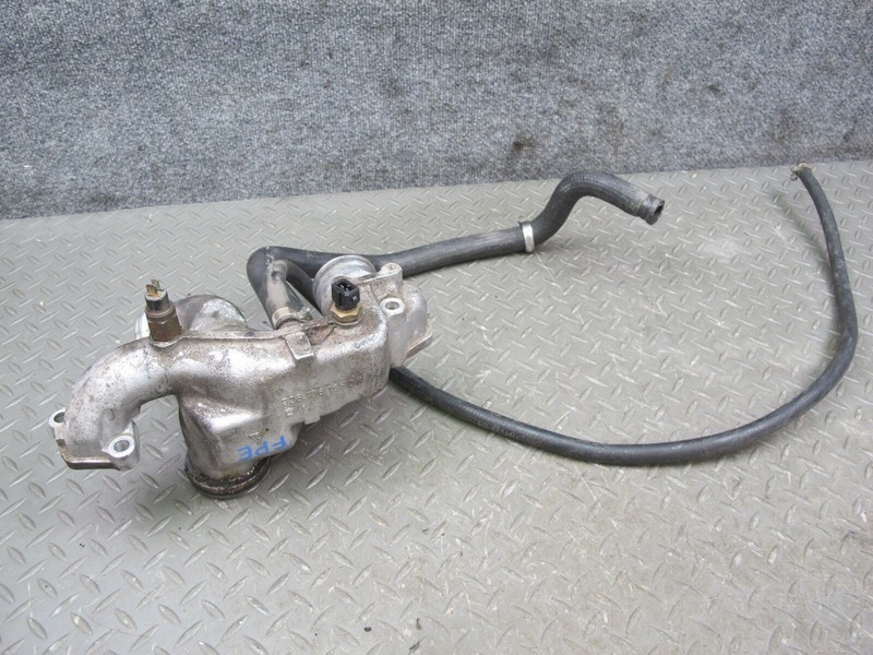 1987-1991 PORSCHE 928 S4 5.0L V8 ENGINE COOLANT THERMOSTAT HOUSING ASSEMBLY
