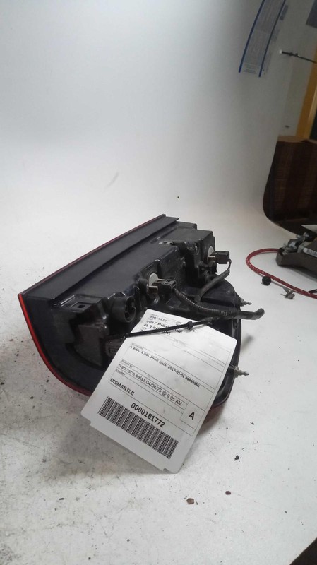 2017 Honda Ridgeline Right Tail Light Assembly Maroon 106K Miles OEM Used