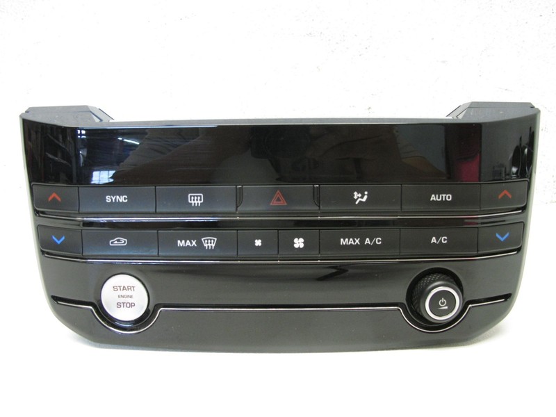 16-17 JAGUAR X260 XF INTERFACE CLIMATE CONTROL PANEL START SWITCH OEM 041725